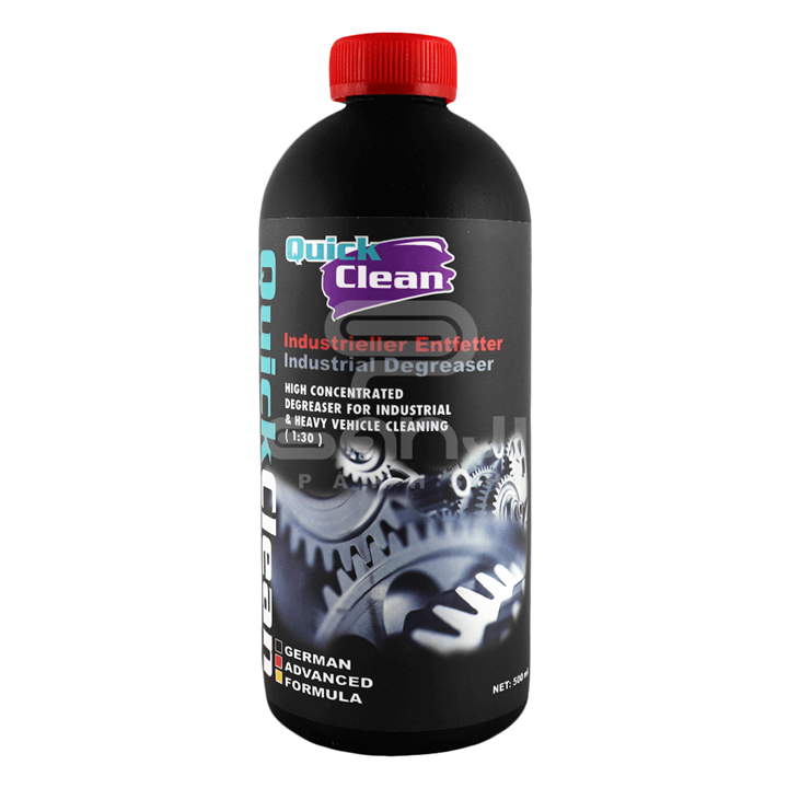 چربی زدای صنعتی کوئیک کلین مخصوص از بین بردن چربی قطعات صنعتی و خودروهای سنگین Quick Clean Industrial Degreaser